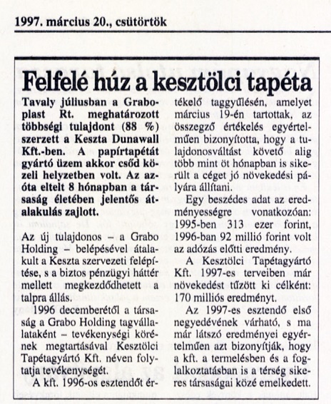 Komárom-Esztergom megyei 24 óra, 1997. márc. 20. 66. sz. 7. old.